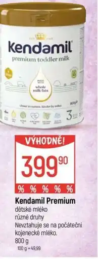 Globus Kendamil Premium dětské mléko nabídka