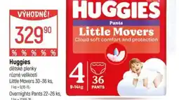 Globus Huggies dětské plenky nabídka