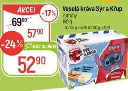 Globus Veselá kráva Sýr a Křup nabídka