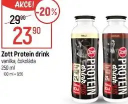 Globus Zott Protein drink nabídka