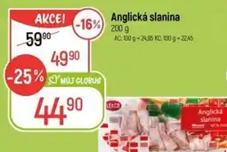Globus Anglická slanina nabídka