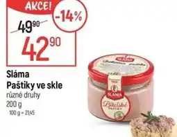 Globus Sláma Paštiky ve skle nabídka