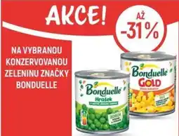 Globus Na vybranou konzervovanou zeleninu značky bonduelle nabídka