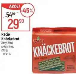 Globus Racio Knäckebrot žitný, žitný s vlákninou nabídka