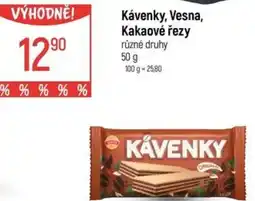 Globus Kávenky, Vesna, Kakaové řezy nabídka