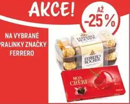 Globus Na vybrané pralinky značky ferrero nabídka