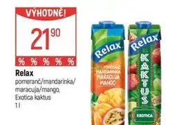 Globus Relax pomeranč/mandarinka/ maracuja/mango, Exotica kaktus nabídka