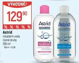 Globus Astrid micelární voda nabídka