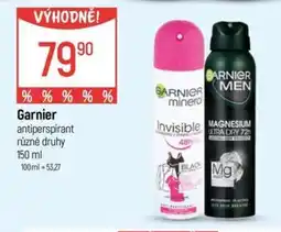 Globus GARNIER antiperspirant nabídka
