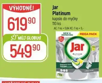 Globus Jar Platinum kapsle do myčky nabídka