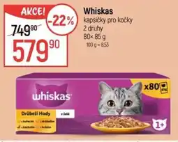 Globus Whiskas kapsičky pro kočky nabídka