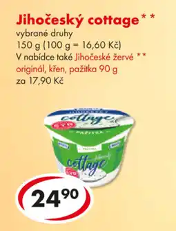 CBA Jihočeský cottage nabídka