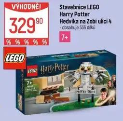 Globus Stavebnice LEGO Harry Potter Hedvika na Zobí ulici 4 nabídka