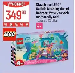 Globus Stavebnice LEGO® Gábinin kouzelný domek Dobrodružství v akváriu mořské víly Gábi nabídka