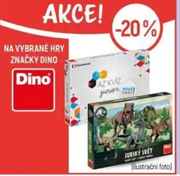 Globus Na vybrané hry značky Dino nabídka