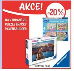 Globus Na vybrané 2D puzzle značky Ravensburger nabídka