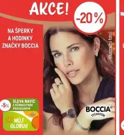 Globus Na šperky a hodinky značky Boccia nabídka