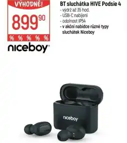 Globus BT sluchátka HIVE Podsie 4 nabídka