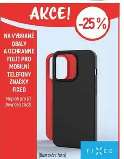 Globus Na vybrané obaly a ochranné folie pro mobilní telefony značky Fixed nabídka