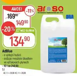 Globus AdBlue nabídka