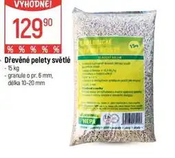 Globus Dřevěné pelety světlé nabídka