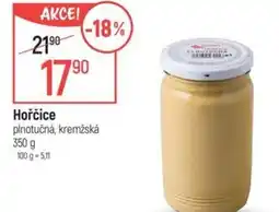 Globus Hořčice plnotučná, kremžská nabídka