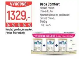 Globus Beba Comfort dětské mléko nabídka