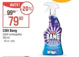 Globus Cillit Bang čistič na koupelny nabídka
