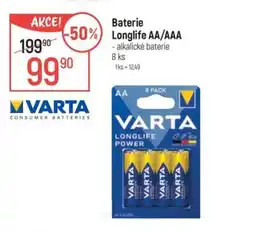 Globus VARTA Longlife AA/AAA nabídka