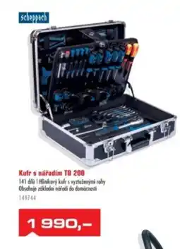 Uni Hobby Scheppach Kufr s nářadím TB 200 nabídka