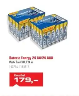 Uni Hobby VARTA Baterie Energy 24 AA/24 AAA nabídka