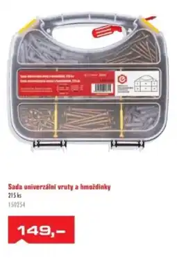 Uni Hobby Sada univerzální vruty a hmoždinky nabídka