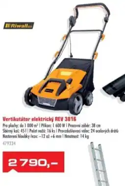 Uni Hobby Vertikutátor elektrický REV 3816 nabídka