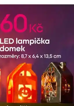 Pepco LED lampička domek nabídka