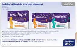 PharmaPoint Femibion® 1 Plánování & první týdny těhotenství nabídka