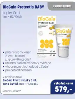 PharmaPoint BioGaia Protectis Baby nabídka