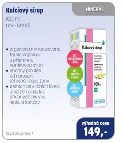 PharmaPoint Kalciový sirup nabídka