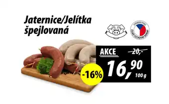 ZEMAN Jaternice/Jelítka špejlovaná nabídka