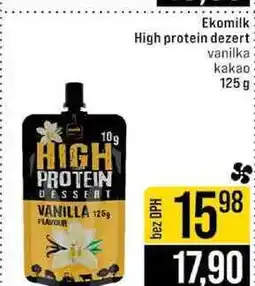 Jip Ekomilk High protein dezert125 g nabídka