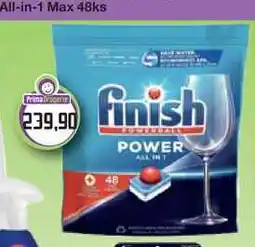 Prima Drogerie FINISH Power All-in-1 Max 48ks nabídka