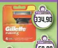 Prima Drogerie GILLETTE hlavice Fusion5 4ks nabídka