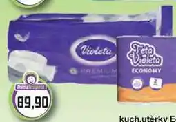 Prima Drogerie VIOLETA Premium toaletní papír bavlna 10ks 3vr nabídka