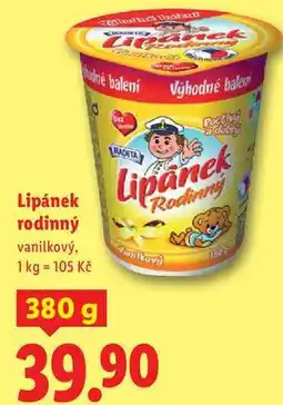 Lidl Lipánek rodinný, 380 g nabídka
