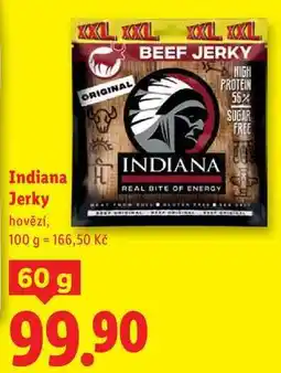 Lidl Indiana Jerky, 60 g nabídka