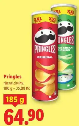 Lidl Pringles, 185 g nabídka
