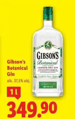 Lidl Gibson's Botanical Gin, 1 l nabídka