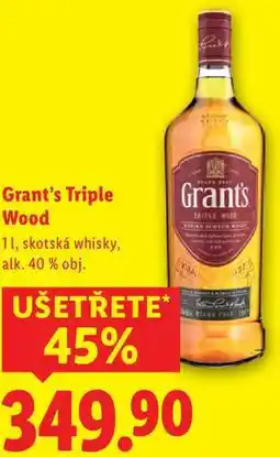 Lidl Grant's Triple Wood, 1 l nabídka