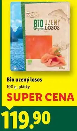 Lidl Bio uzený losos, 100 g nabídka