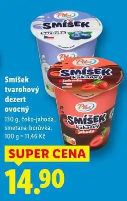 Lidl Smíšek tvarohový dezert ovocný, 130 g nabídka