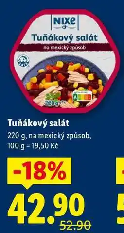 Lidl Tuňákový salát, 220 g nabídka